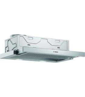 Bosch Serie 2 DFM064W54 cooker hood Semi built-in (pull out) Metallic, Silver 388 m³/h