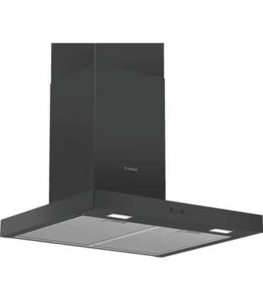 Bosch Serie 2 DWB66BC60 cooker hood Wall-mounted Black 621 m³/h B