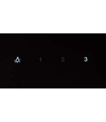 Wall-mounted hood MPM-60-OM-43 595 m3/h, Black