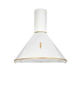 Chimney Hood Akpo WK-4 Dandys GOLD 50 cm 450 m3/h, White