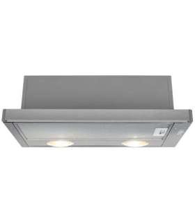 Beko HNT61210X cooker hood 280 m³/h Semi built-in (pull out) Stainless steel