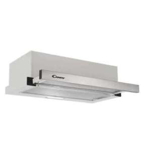 Candy CBT6130/3X cooker hood Semi built-in (pull out) Silver 157.8 m³/h