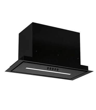 MAAN Helios 60 Push Button Undermounted Canopy 595 m3/h, Black