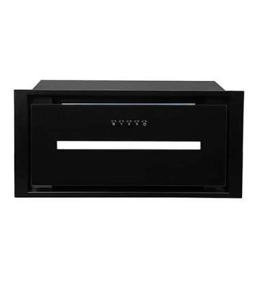 MAAN Helios 60 Push Button Undermounted Canopy 595 m3/h, Black