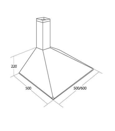 Akpo WK-5 Soft 50 Cooker hood Inox