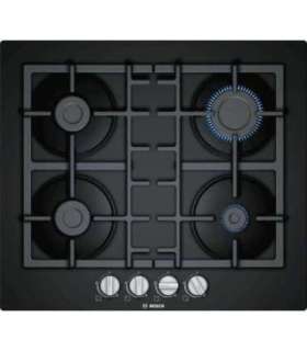 Bosch Serie 4 PNP6B6B90 hob Black Built-in 60 cm Gas 4 zone(s)