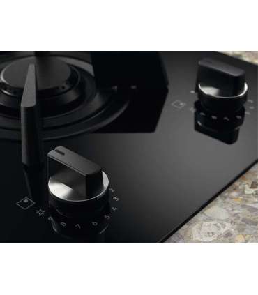 Induction-gas hob ELECTROLUX KDI641723K 800 Mixed 60 cm Black