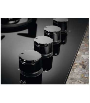 Electrolux EGG6407K Black Built-in 59 cm Gas 4 zone(s)