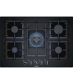 Siemens EP7A6QB90 hob Black Built-in Gas 5 zone(s)