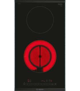 Bosch Serie 6 PKF375FP2E hob Black Built-in 30 cm Ceramic 2 zone(s)