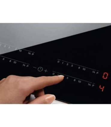 Electrolux EIV734 Black Built-in 68 cm Zone induction hob 4 zone(s)