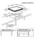 Electrolux EHF6342XOK hob Black Built-in Ceramic 4 zone(s)
