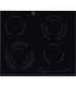 Electrolux EHF6343FOK hob Black Built-in 60 cm Ceramic 4 zone(s)