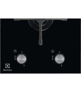 Electrolux EGC3322NVK Black Built-in Gas 2 zone(s)