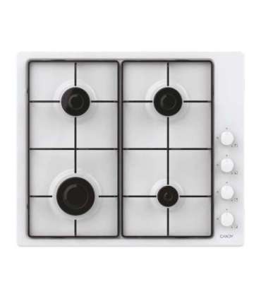 Candy Idea CHW6LWW White Built-in 60 cm Gas 4 zone(s)