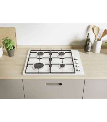 Candy Idea CHW6LWW White Built-in 60 cm Gas 4 zone(s)