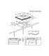 Electrolux EIS62443 Black Built-in 60 cm Zone induction hob 4 zone(s)