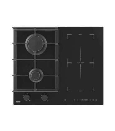 MPM-60-IMG-22 - Gas-induction cooktop, black