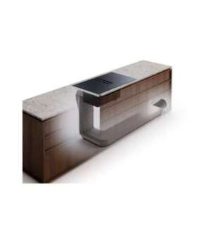 Electrolux KCC84453CK Black Built-in 84 cm Zone induction hob 4 zone(s) Built-in hood