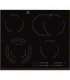 Electrolux EHF6547FXK hob Black Built-in 4 zone(s)