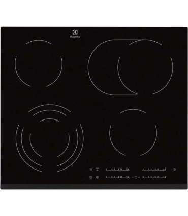 Electrolux EHF6547FXK hob Black Built-in 4 zone(s)