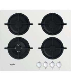 Whirlpool AKT 625/WH hob White Built-in Gas 4 zone(s)