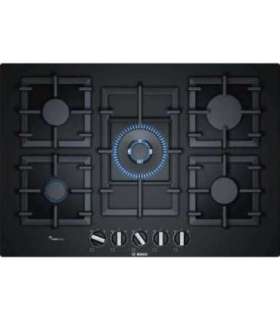 Bosch Serie 6 PPQ7A6B90 hob Black Built-in Gas 5 zone(s)
