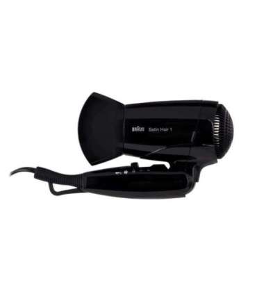 Braun HD130 hair dryer 1200 W Black