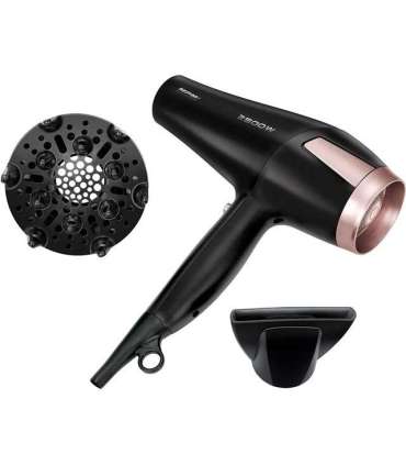 MPM MSW-24 Hair dryer 2500 W Black, Pink