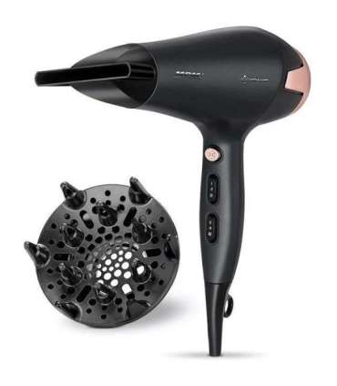 MPM MSW-24 Hair dryer 2500 W Black, Pink