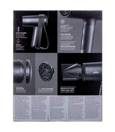 Braun HD 4.2 hair dryer 2100 W Black