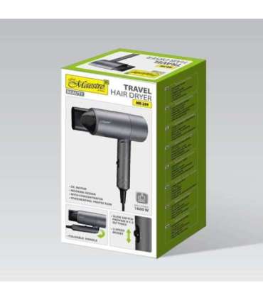 Hair dryer 1600W MAESTRO MR-209