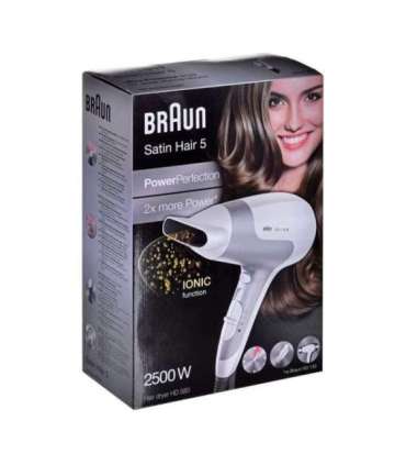 Braun HD580 2500 W Silver, White