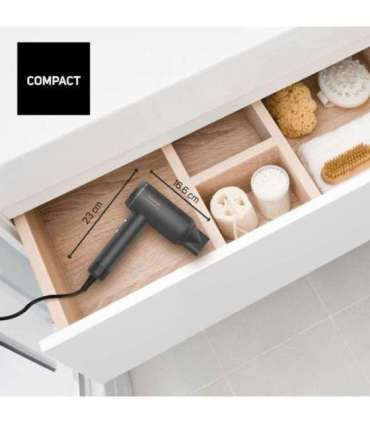 Taurus DIGITAL FORCE 2000 IONIC hair dryer 1800 W Black