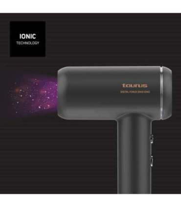 Taurus DIGITAL FORCE 2000 IONIC hair dryer 1800 W Black