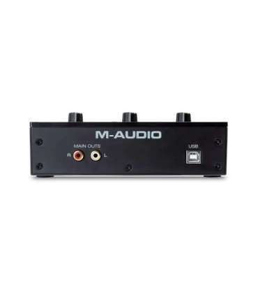 M-AUDIO M-Track Solo USB Audio interface Crystal preamplifier 16 bit 48 kHz Black