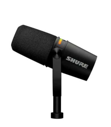 Shure MV7+-K - Lecture/vocal microphone with XLR/USB-C connector, black