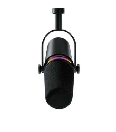 Shure MV7+-K - Lecture/vocal microphone with XLR/USB-C connector, black