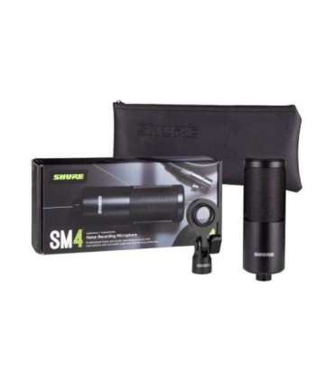 Shure SM4-K - condenser microphone, externally polarised