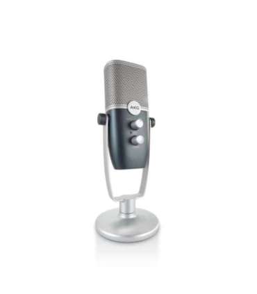 AKG Ara - professional USB condenser microphone, blue-silver