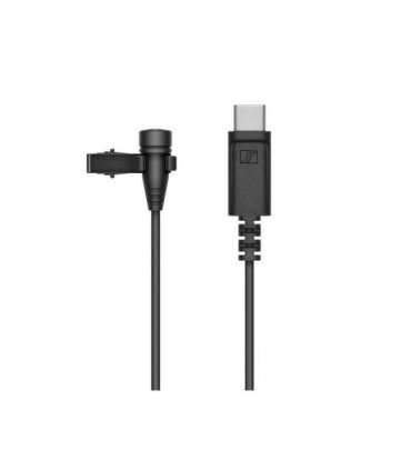 Sennheiser XS LAV USB-C Mobile Kit - lavalier microphone with USB-C connector, with tripod and Manfrotto smartphone