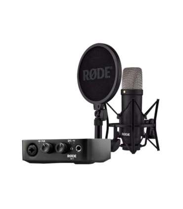 RØDE NT1 Signature Black + AI-1 Studio Kit MK2 - complete studio set