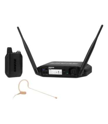 Shure GLXD14+E/MX53-Z4 - DUAL BAND digital wireless system with bodypack transmitter and headset microphone