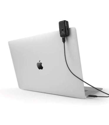 IK Multimedia iRig Mic Cast HD - Dual-sided digital USB microphone with built-in preamp