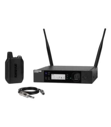 Shure GLXD14R+E-Z4 - DUAL BAND digital wireless system with bodypack transmitter and W302 guitar cable