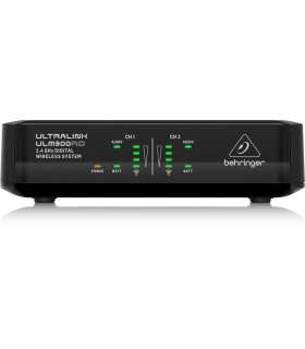 Behringer ULM302MIC - 2.4 GHz Digital Wireless System with 2 Handheld Microphones and Receiver