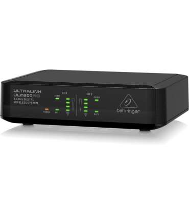 Behringer ULM302MIC - 2.4 GHz Digital Wireless System with 2 Handheld Microphones and Receiver