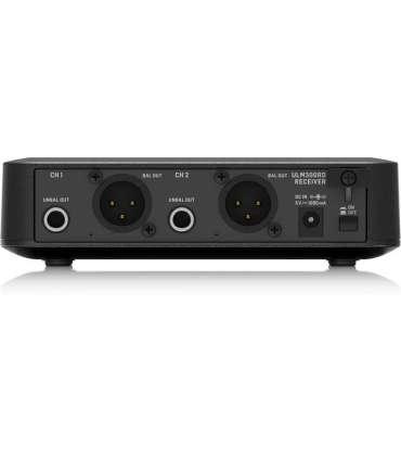 Behringer ULM302MIC - 2.4 GHz Digital Wireless System with 2 Handheld Microphones and Receiver