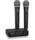 Behringer ULM302MIC - 2.4 GHz Digital Wireless System with 2 Handheld Microphones and Receiver