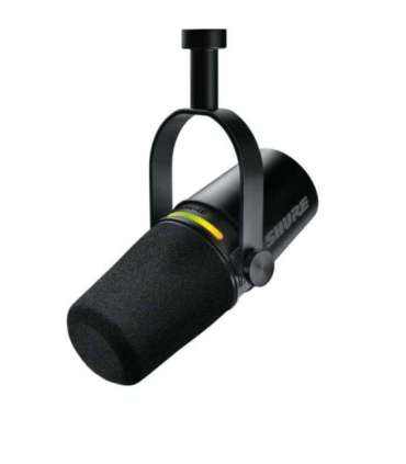 Shure MV7+-K-BNDL - lectern/vocal microphone with XLR/USB-C connector, black + desk stand GATOR